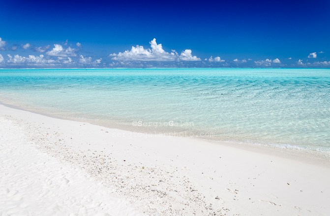 Matira Beach. Bora Bora. French Polynesia.